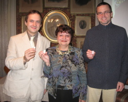 Kest novch nprstk na pednce Dr. M. Seck Anna Fingerhutov - od vinopalny k muzeu, 24. 10. 2013