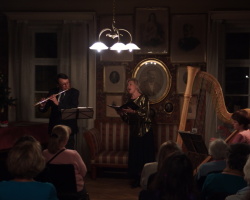 Vnon koncert: Ludmila Vernerov - soprn, Vclav Kunt - fltna, Lydie Hrtelov - harfa, 30.11. 2015